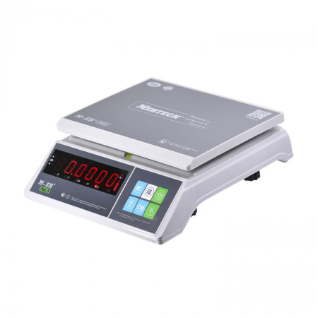 Порционные настольные весы M-ER 326 AFU-15.1 "Post II" LED  (двойной дисплей) купить по низкой цене | МАКСПРОФИТ