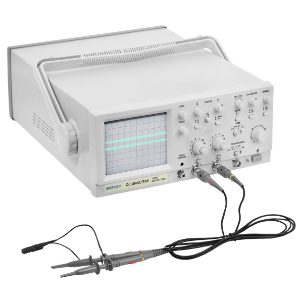 Осциллограф двухканальный МЕГЕОН 15022 купить по низкой цене | МАКСПРОФИТ