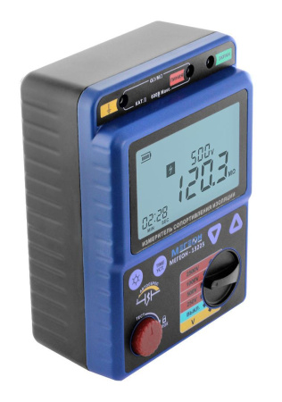 Измеритель сопротивления изоляции (мегаомметр) МЕГЕОН 13225 купить по низкой цене | МАКСПРОФИТ