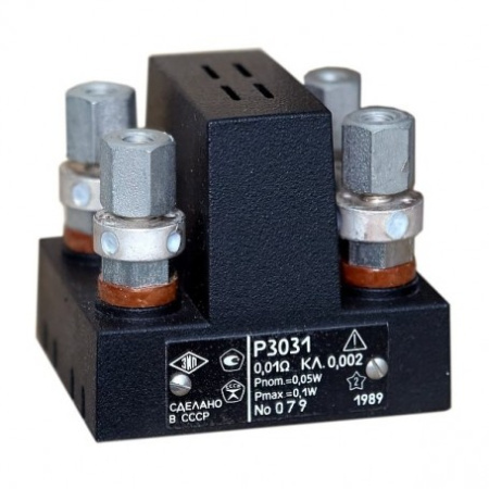 Однозначная мера электрического сопротивления Р3031 (0,1 Ом   КЛ. 0,002) купить по низкой цене | МАКСПРОФИТ