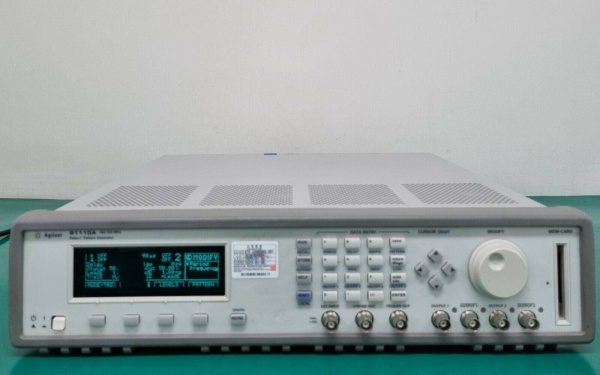 Генератор импульсов и кодовых последовательностей Agilent 81110A (демонстрационный) купить по низкой цене | МАКСПРОФИТ
