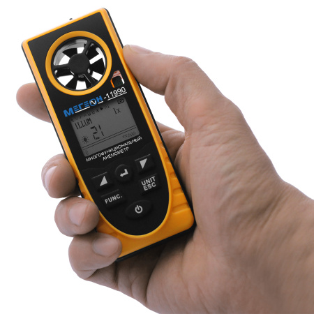 Анемометр многофункциональный МЕГЕОН 11990 купить по низкой цене | МАКСПРОФИТ