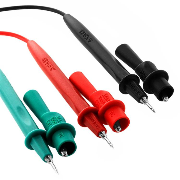 Комплект щупов с крокодилами МЕГЕОН 13126TL купить по низкой цене | МАКСПРОФИТ