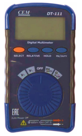 Мультиметр цифровой CEM DT-111 купить по низкой цене | МАКСПРОФИТ