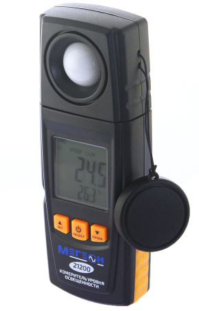 Цифровой измеритель освещенности (Люксметр) МЕГЕОН 21200 купить по низкой цене | МАКСПРОФИТ